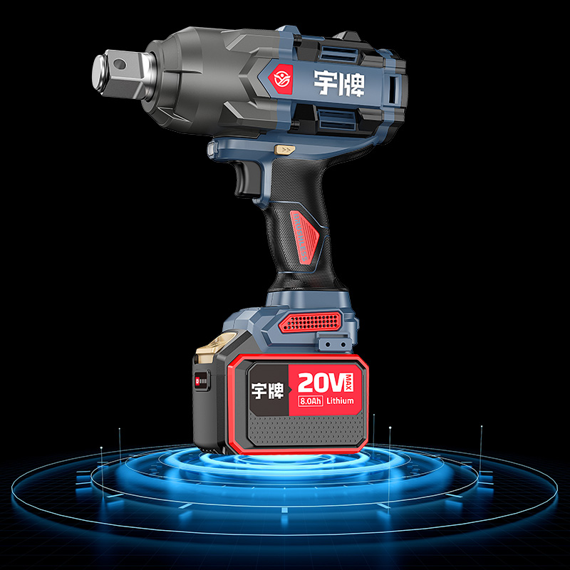 YP20-W2000A  20V Series 2000N.m  3/4'' Square Cordless  Impact Wrench New Product